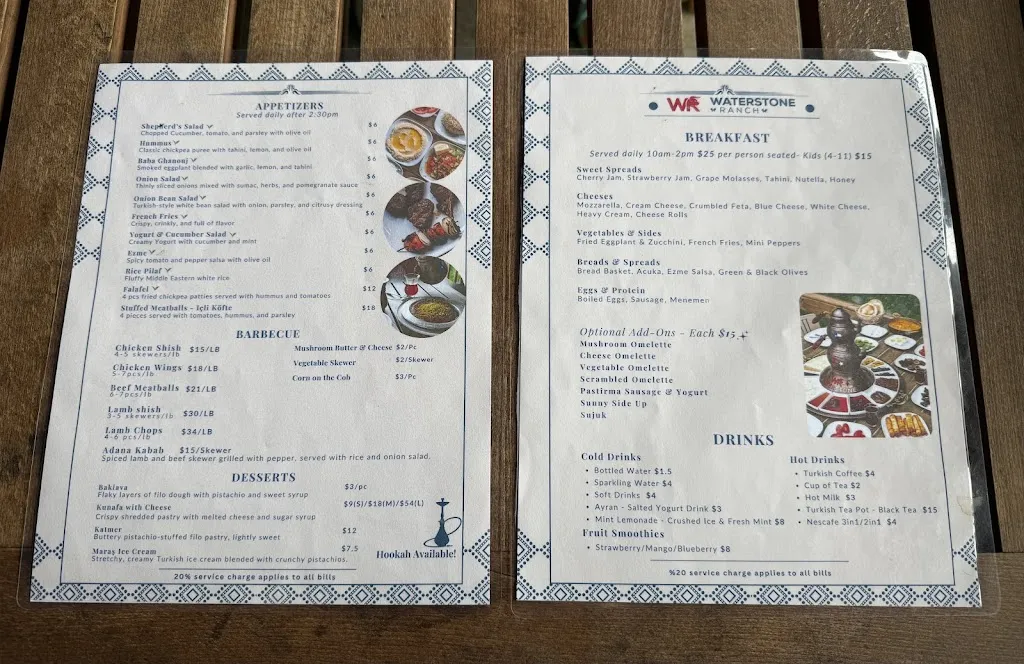 Menu_Waterstone Ranch Turkish Restaurant_Rosharon, TX_image_old_3