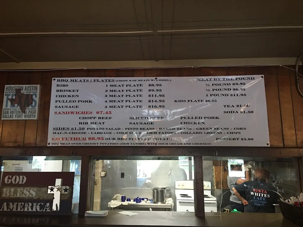 Menu_Sista White's Cafe_Freeport, TX_image_old_2