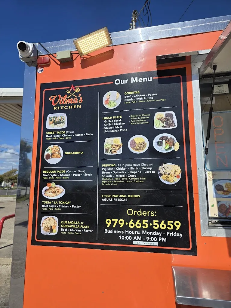 Menu_Vilma's Kitchen_Freeport, TX_image_old_2