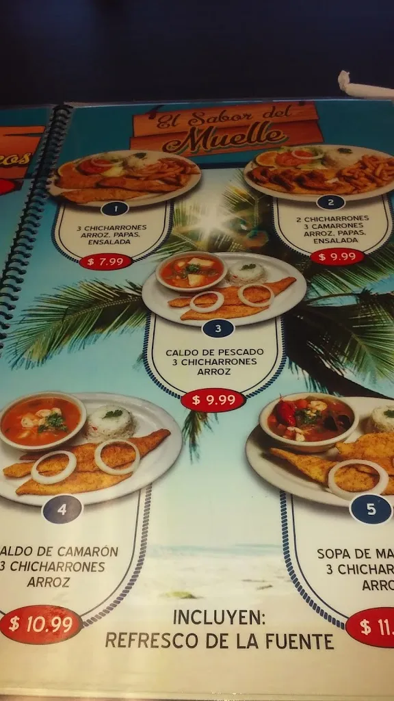 Menu_Muelle 37_Edinburg, TX_image_old_2