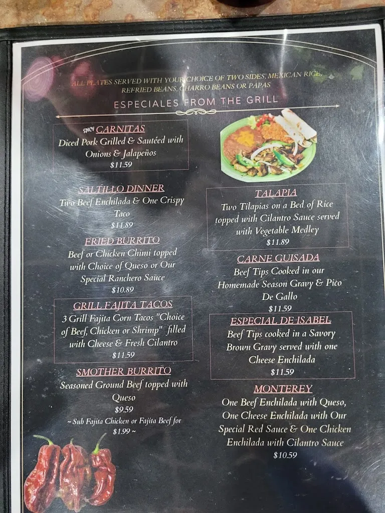 Menu_Chilitos Pepper Cafe_Idalou, TX_image_old_1