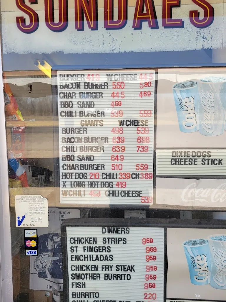 Menu_Dixie Dog Drive In_Idalou, TX_image_old_2