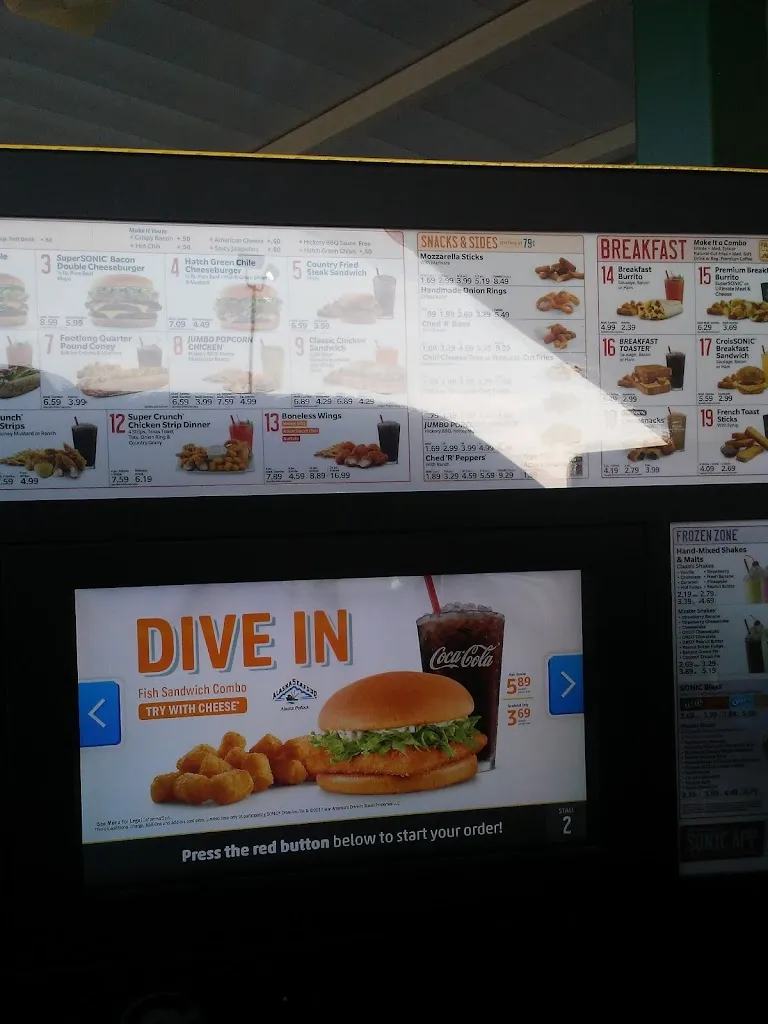 Menu_Sonic Drive-In_Idalou, TX_image_old_1