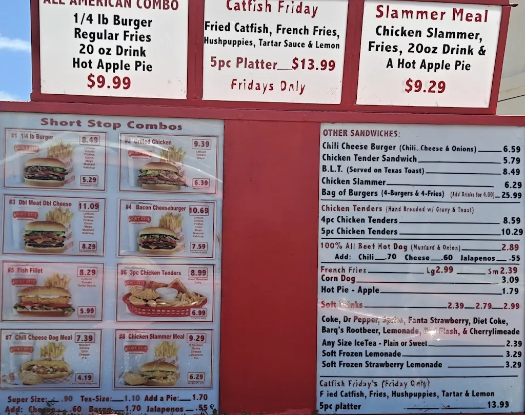 Menu_Short Stop_Austin, TX_image_old_1