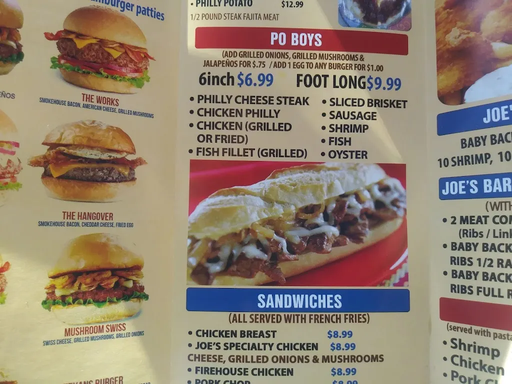 Menu_Cajun Joe's_La Marque, TX_image_old_2