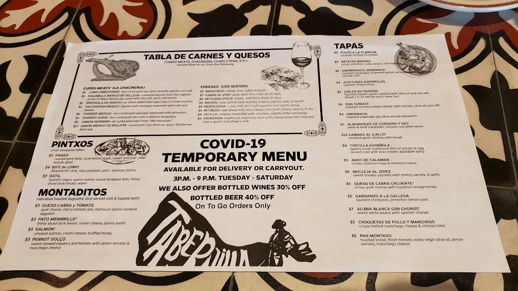 Menu_Tabernilla_Laredo, TX_image_old_2