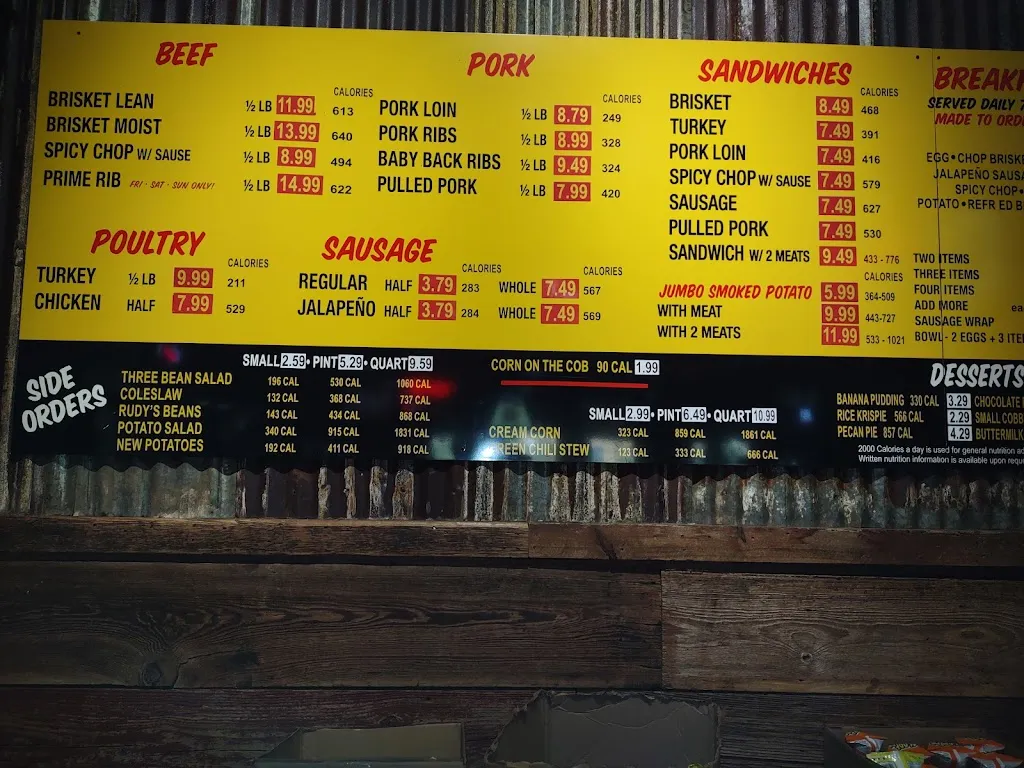 Menu_Rudy's 