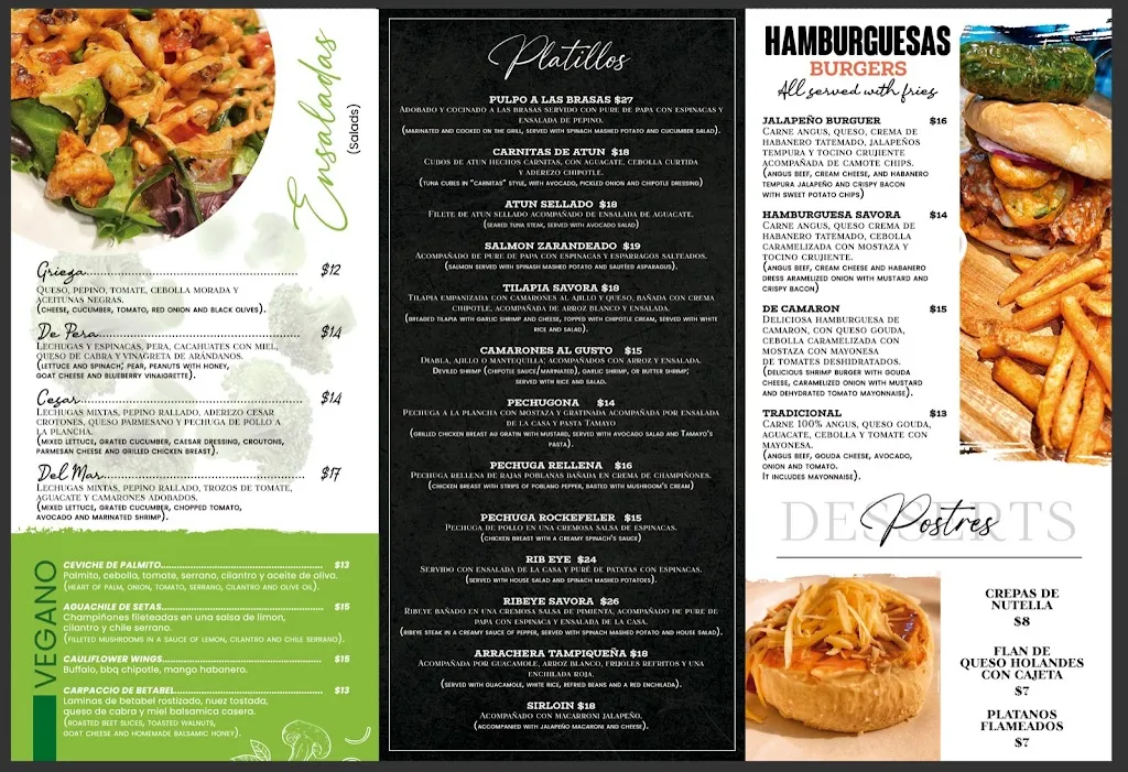 Menu_Savora Seafood &Grill_Laredo, TX_image_old_3