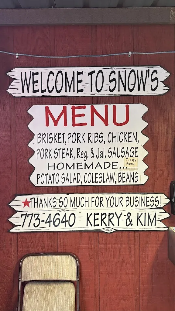 Menu_Snow's BBQ_Lexington, TX_image_old_2