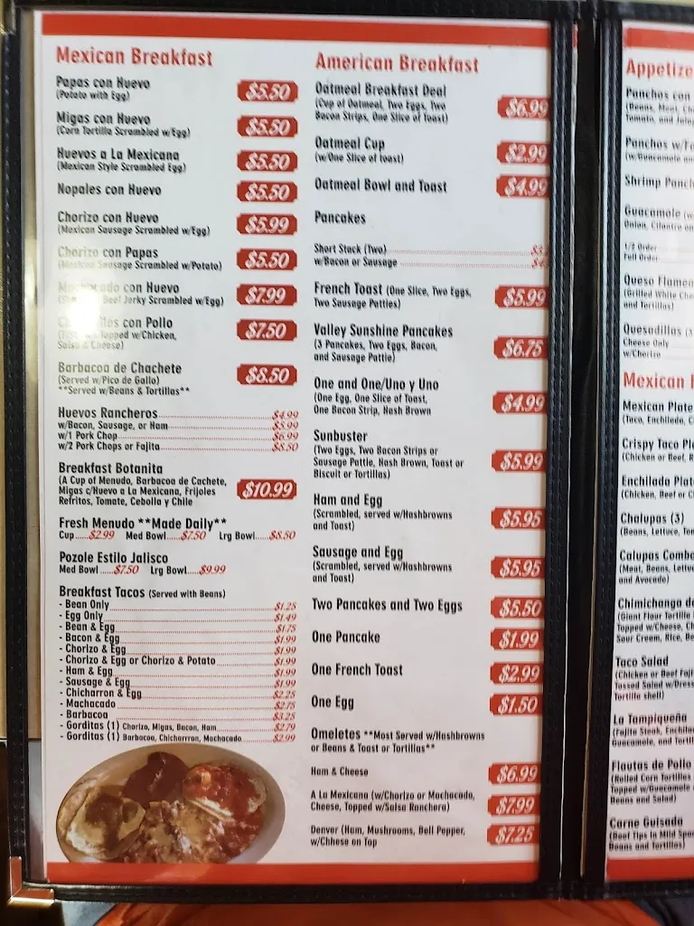 Menu_Marisol's Restaurant_San Juan, TX_image_old_2