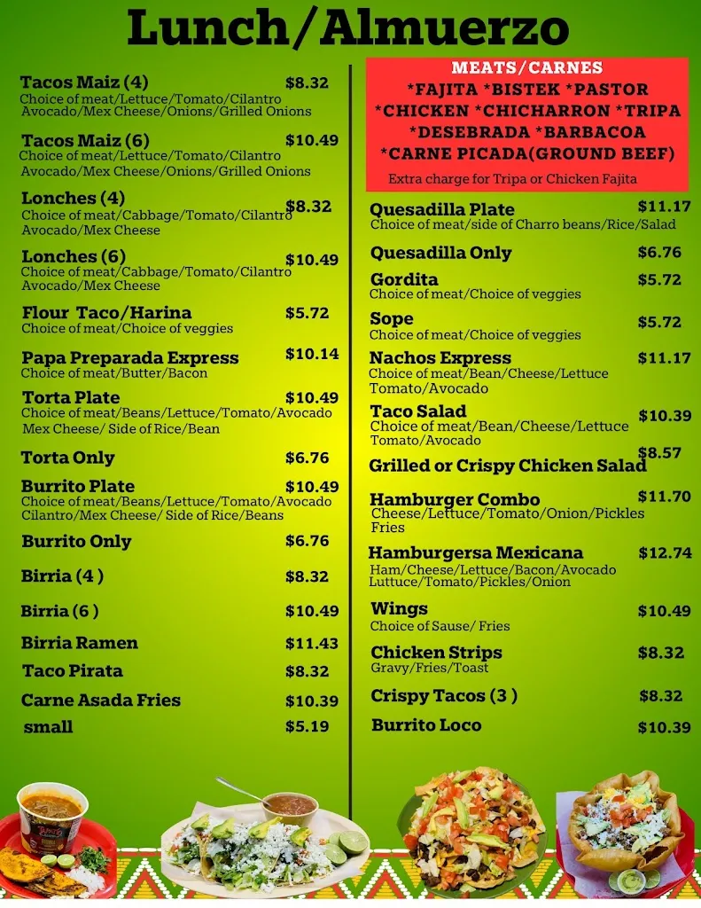 Menu_Taqueria López_Raymondville, TX_image_old_1