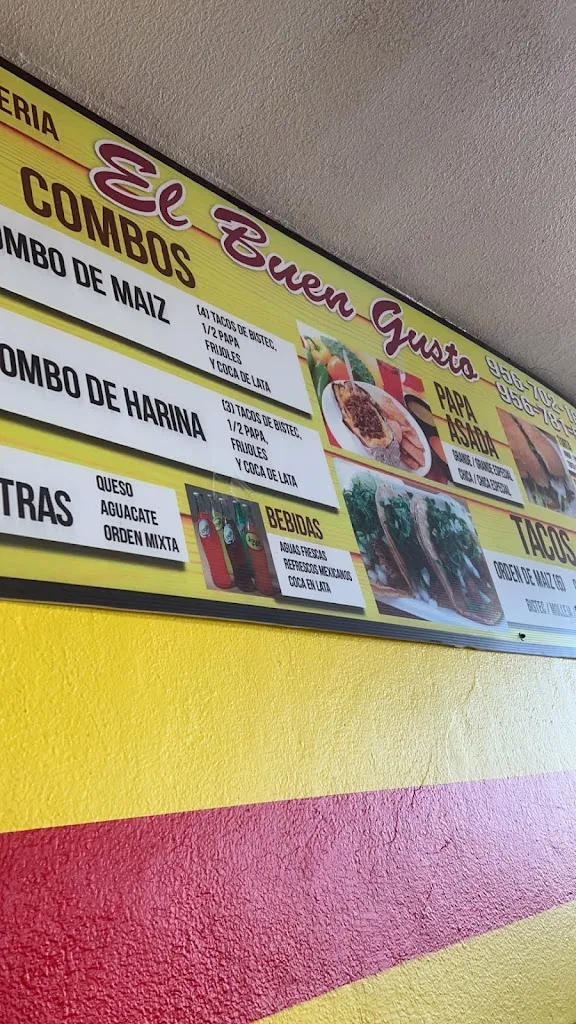 Menu_Taqueria El Buen Gusto II_San Juan, TX_image_old_1