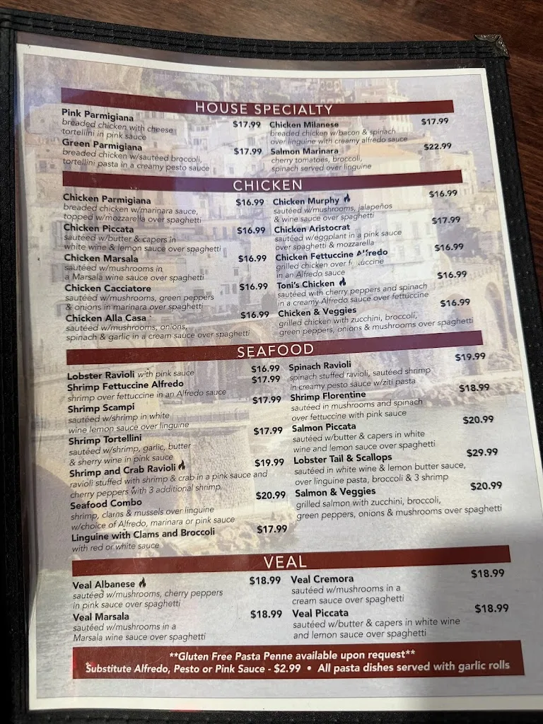 Menu_Italian Garden_1215 Avenue J #102, Lubbock_image_old_3