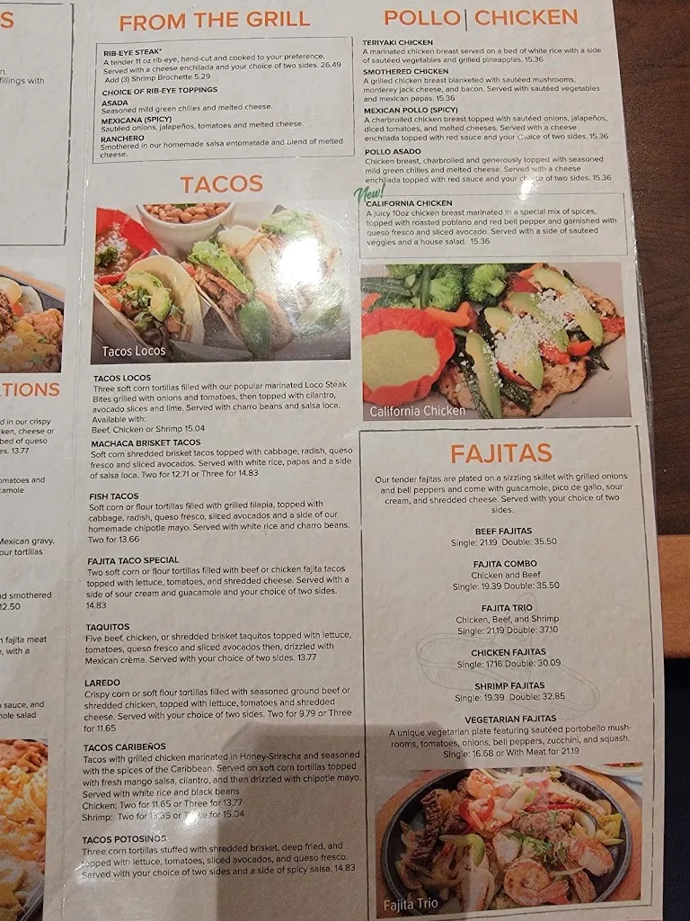 Menu_The Plaza Restaurant & Bar_Lubbock, TX_image_old_2