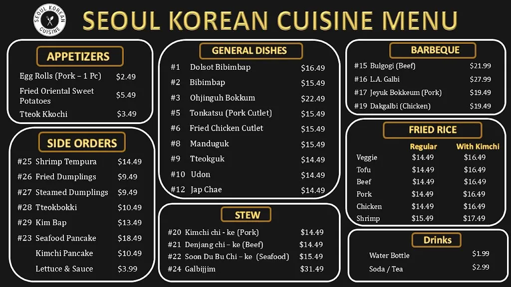 Menu_Seoul Korean Cuisine_Lubbock, TX_image_old_1