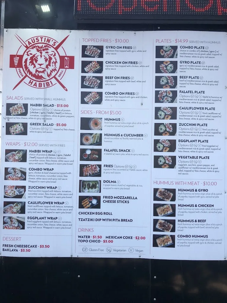 Menu_Austin's Habibi LLC on manchaca_Austin, TX_image_old_1