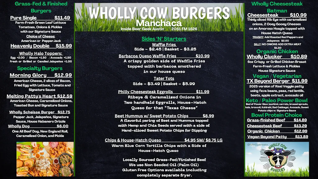 Wholly Cow Burgers Manchaca restaurant à Manchaca, TX