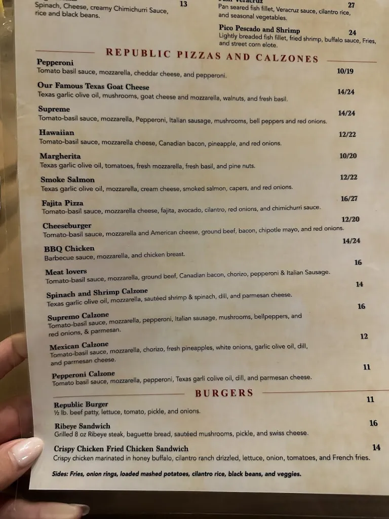 The Republic of the Rio Grande restaurante en McAllen, TX