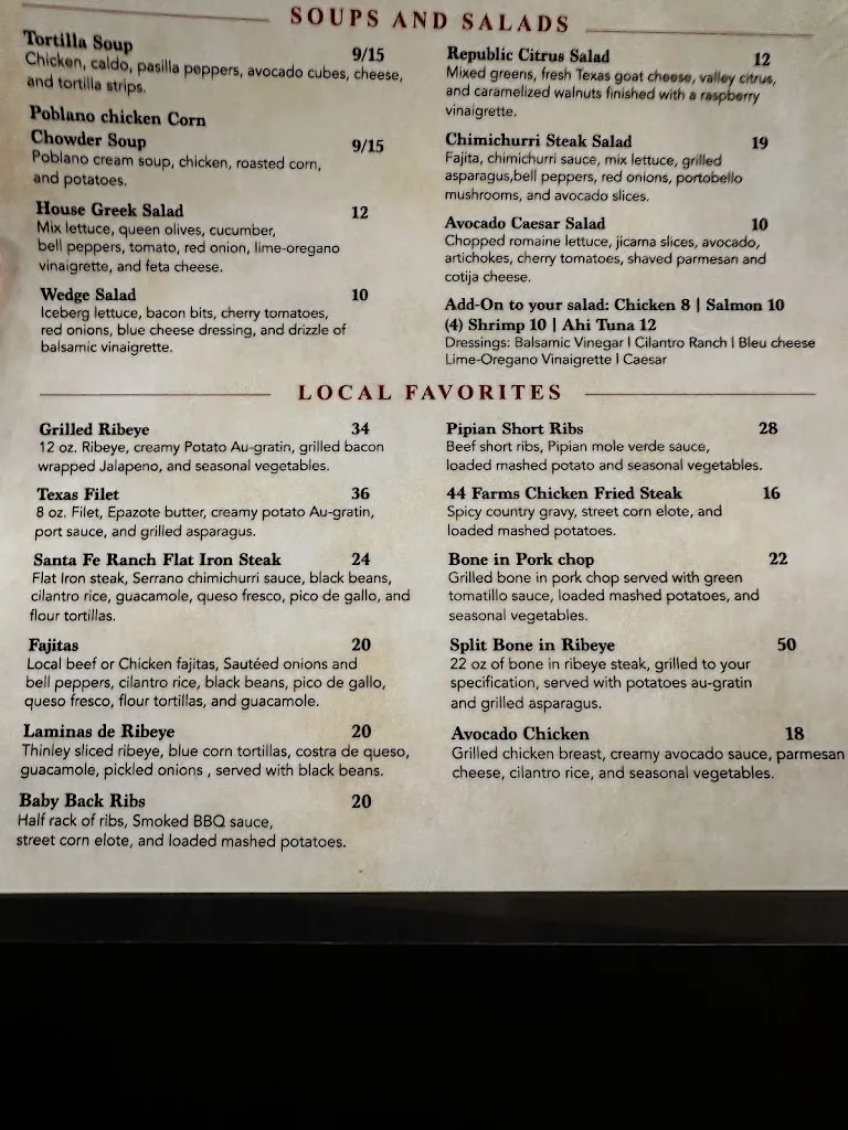 The Republic of the Rio Grande_McAllen, TX_menu_imagen_2