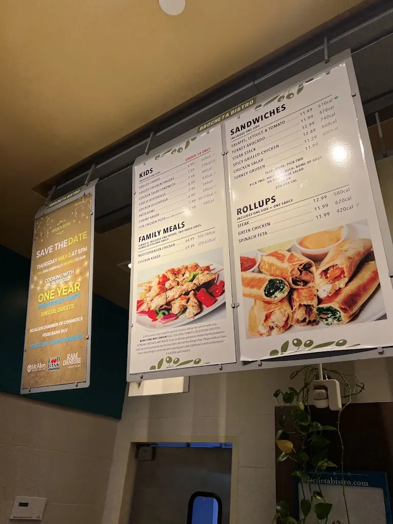 Brocheta Mediterranean Bistro restaurant in McAllen, TX