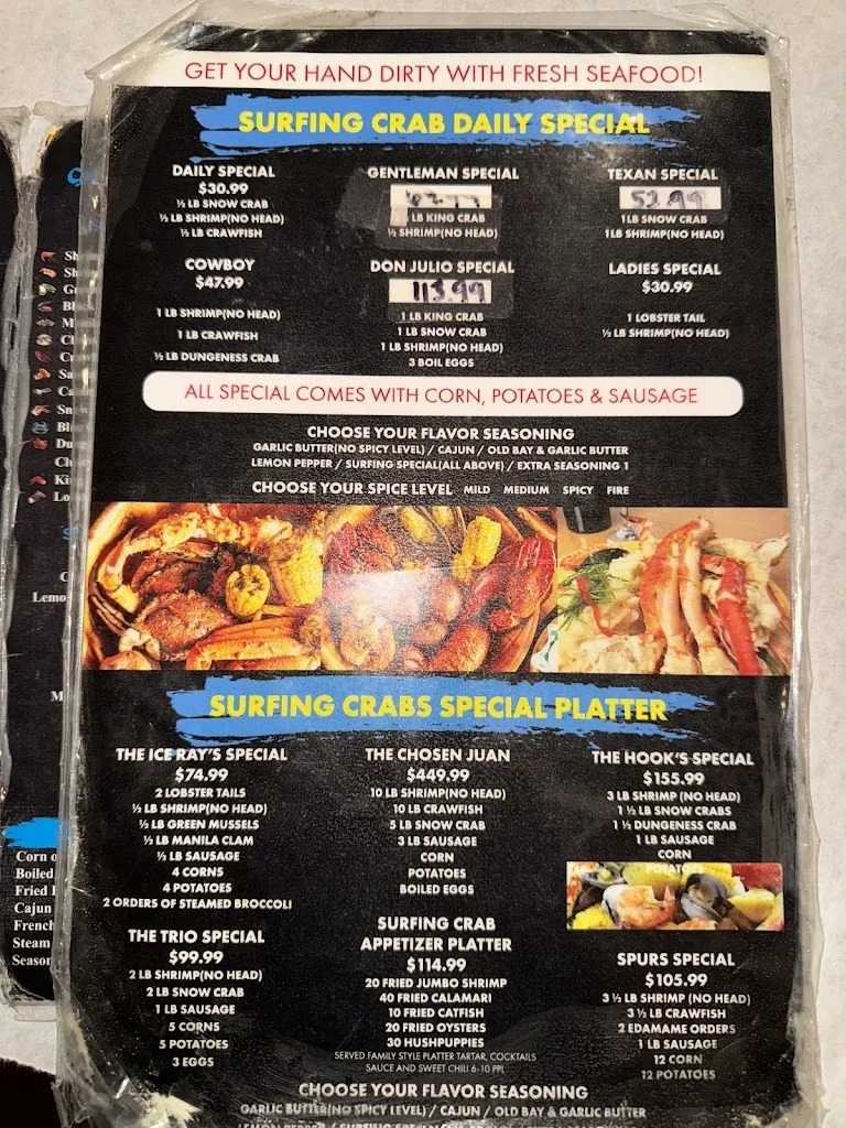 Surfing Crab Mcallen restaurante en McAllen, TX