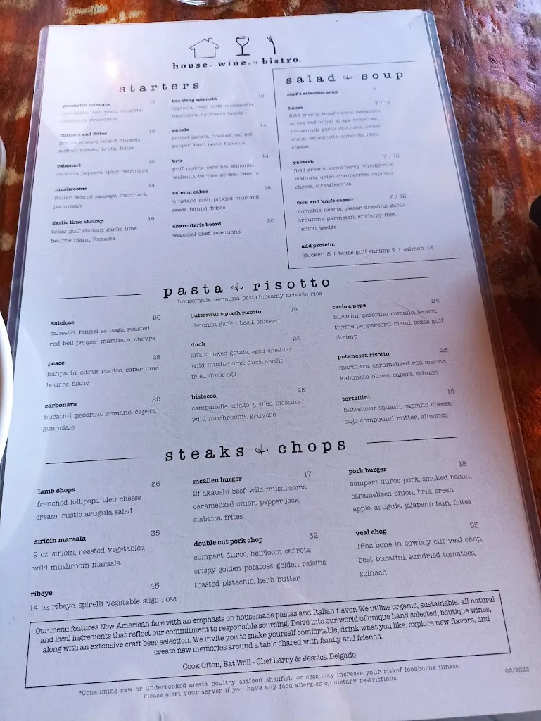 House Wine & Bistro_McAllen, TX_menu_imagen_2