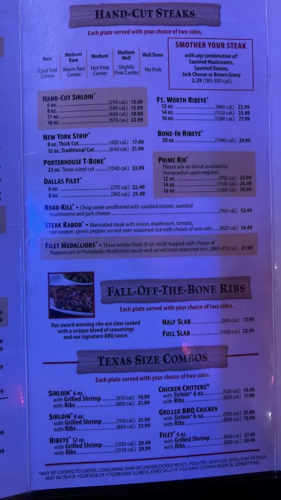 Texas Roadhouse_McAllen, TX_menu_imagen_3