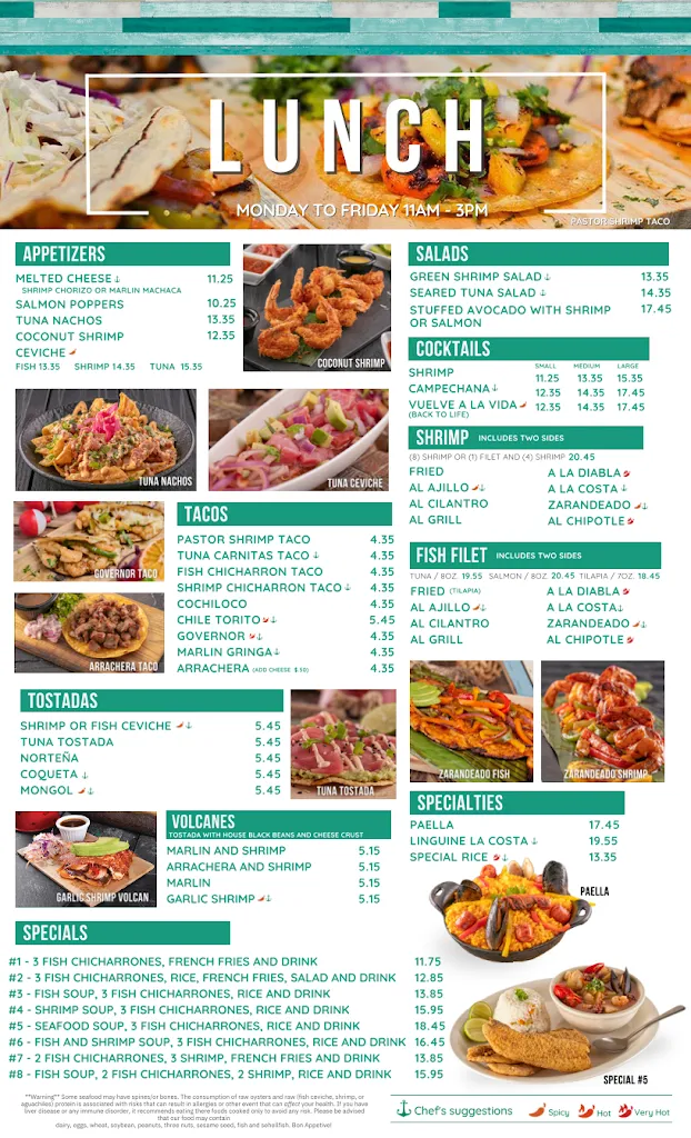 La Costa Grill_McAllen, TX_menu_image_1