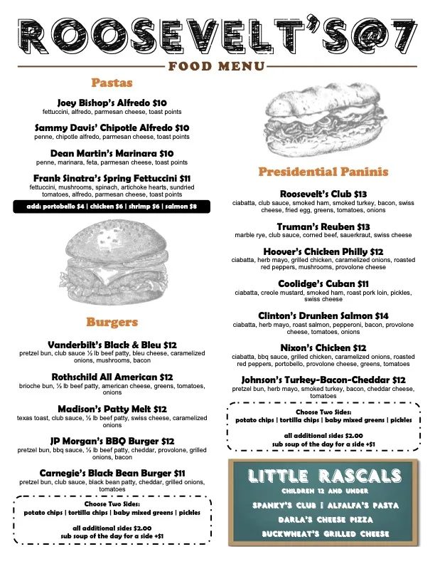 Roosevelt's at 7 restaurante en McAllen, TX