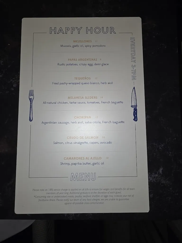 Menu_Novecento_Miami, FL_image_old_3
