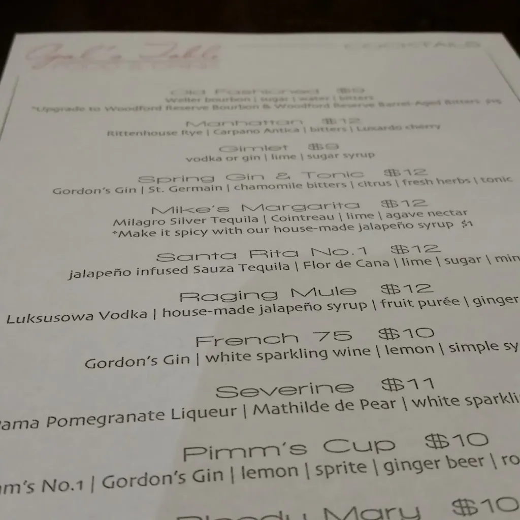 Menu_Opal's Table_Midland, TX_image_old_3