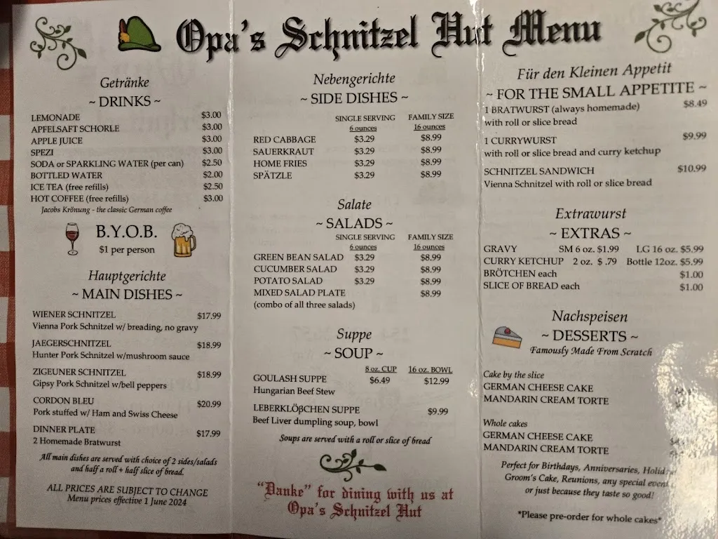 Menu_Opa's Schnitzel Hut_Harker Heights, TX_image_old_2