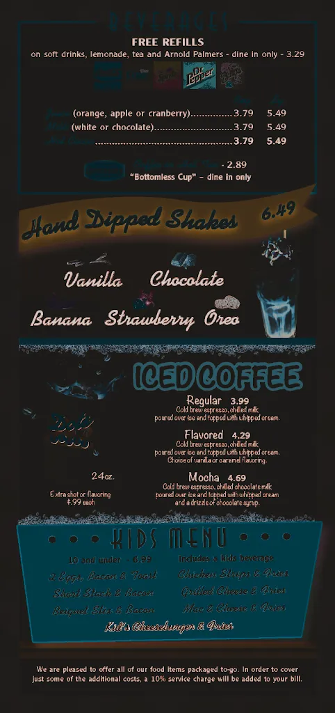 Menu_Dots Diner - Luling_Luling, LA_image_old_2
