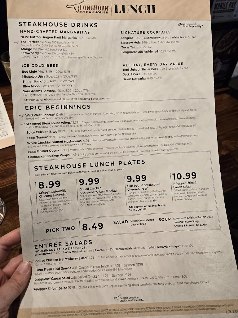 Menu_LongHorn Steakhouse_Weatherford, TX_image_old_1