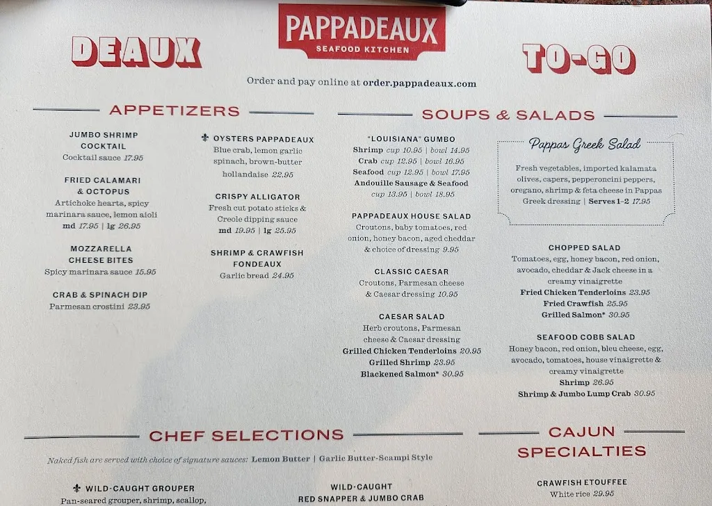 Menu_Pappadeaux Seafood Kitchen_Pharr, TX_image_old_2