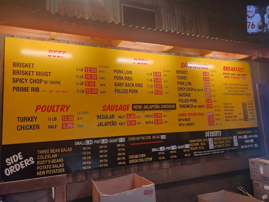 Menu_Rudy's 