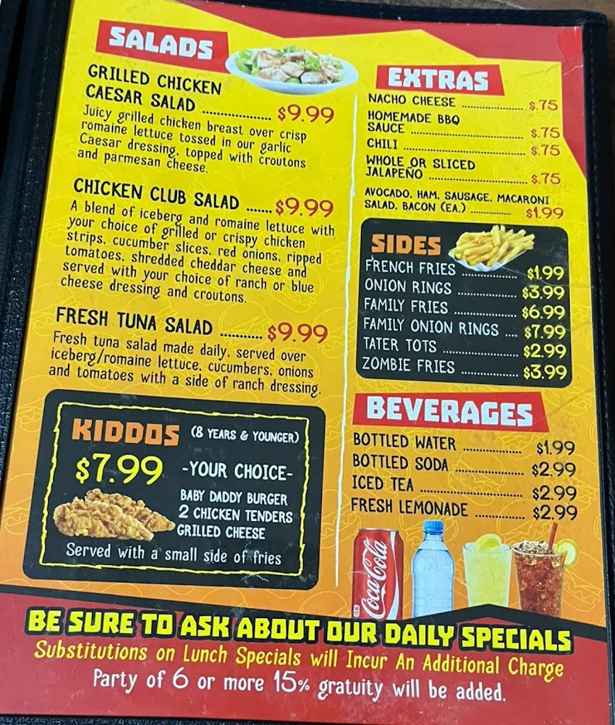 Menu_Big Daddy's Burgers_Pharr, TX_image_old_1