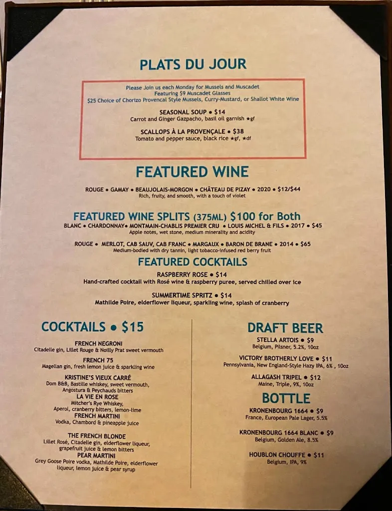 Menu_Kristine's_Princeton, NJ_image_old_3