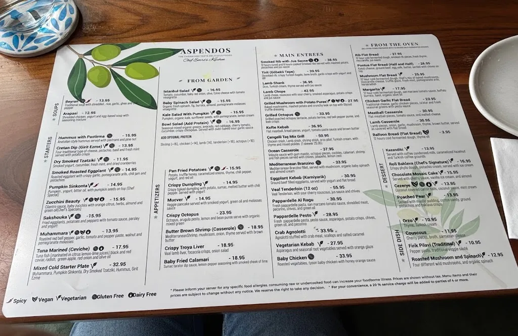 Menu_Aspendos Mediterranean Cuisine_Princeton, NJ_image_old_2