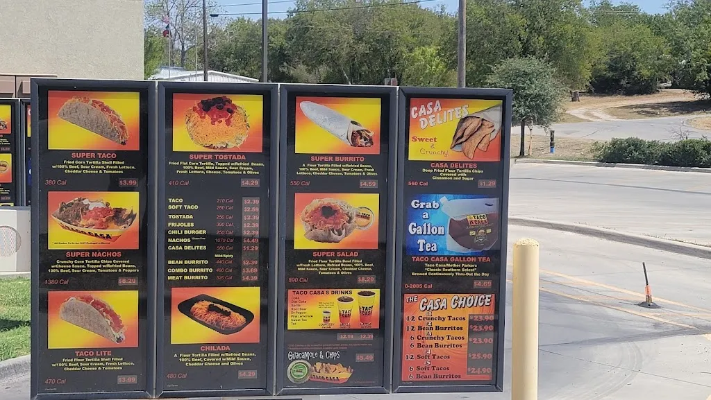 Taco Casa restaurant in Rhome, TX