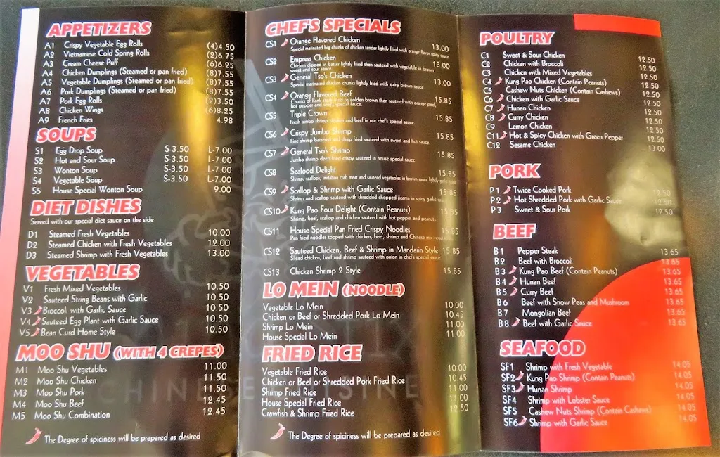 Menu_China Stix_Houston, TX_image_old_2