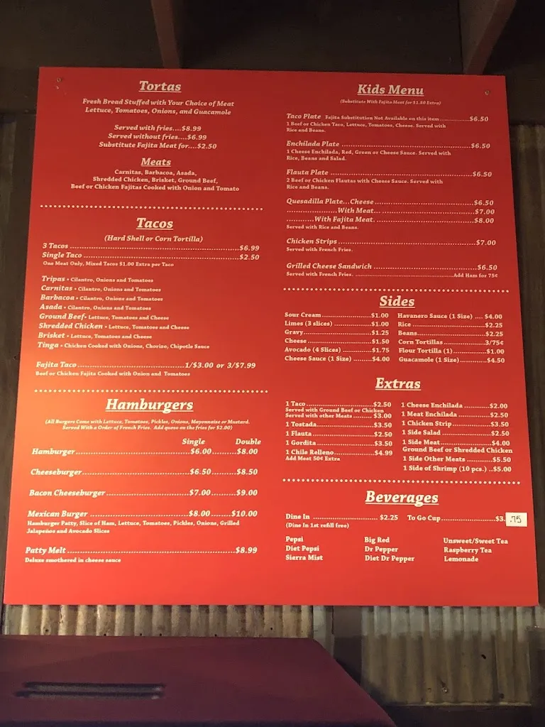 Menu_Aylin's Cafe_Tulia, TX_image_old_2