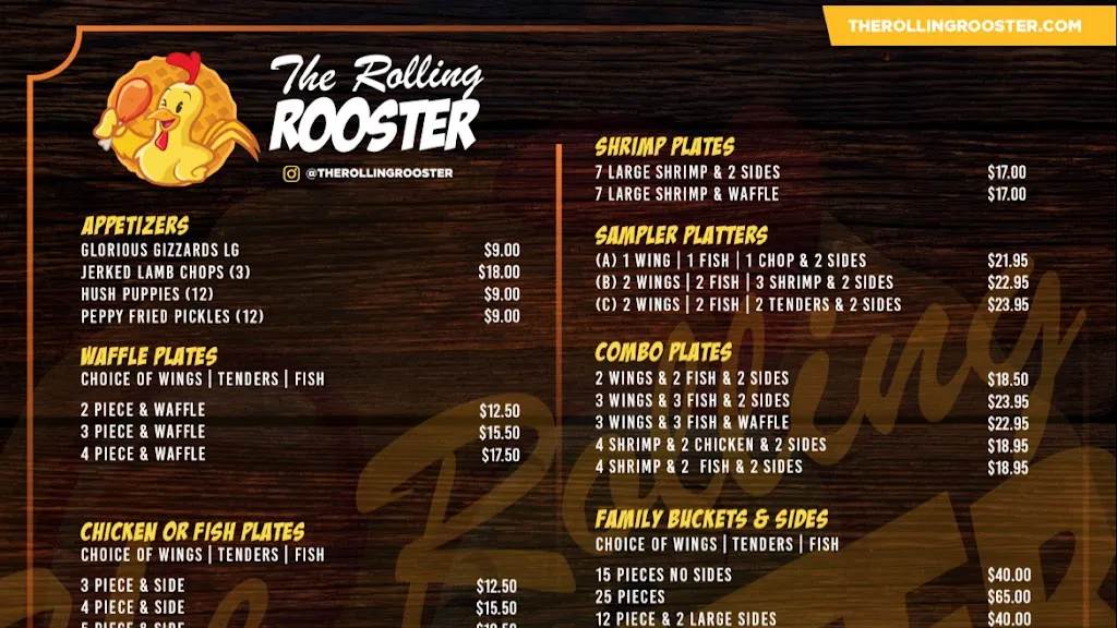 Menu_The Rolling Rooster_Austin, TX_image_old_3