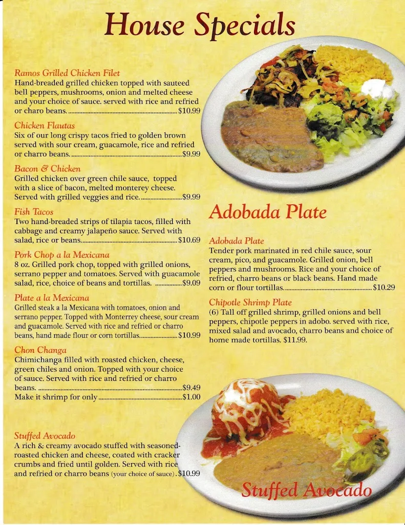 Menu_Ramos Tex-Mex Restaurant #3_Austin, TX_image_old_2