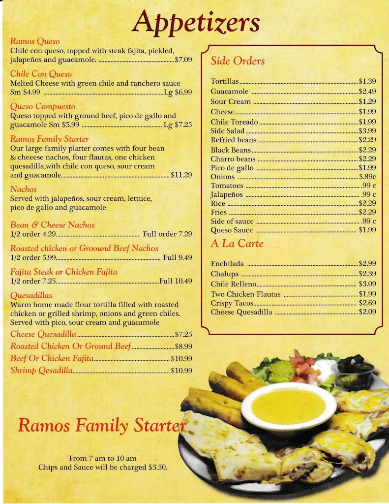 Menu_Ramos Tex-Mex Restaurant #3_Austin, TX_image_old_3