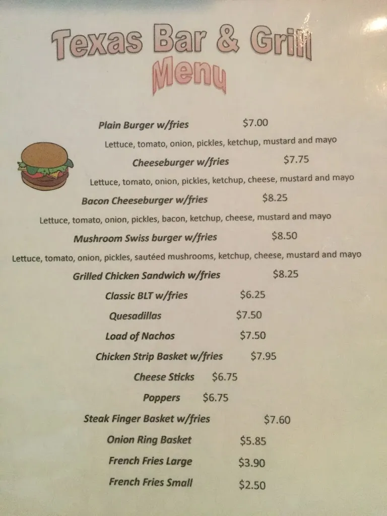 Menu_Texas Bar & Grill_Austin, TX_image_old_2