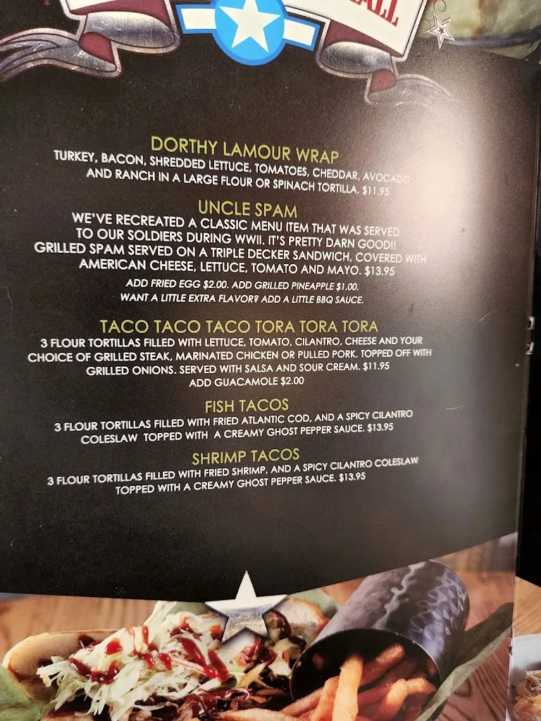 Menu_Bombshells Restaurant & Bar_Pflugerville, TX_image_old_2