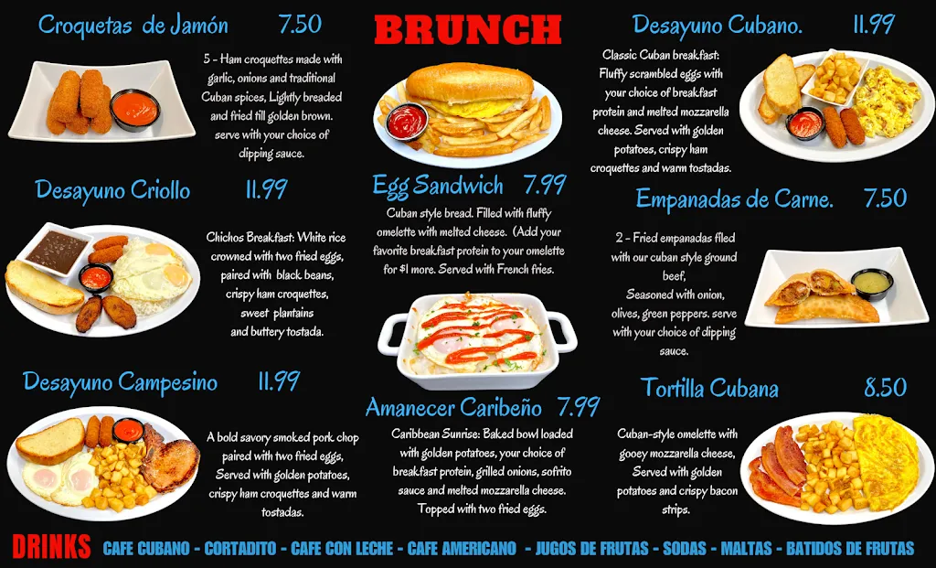 Menu_CHICHOS Sabor A Cuba_Pflugerville, TX_image_old_1