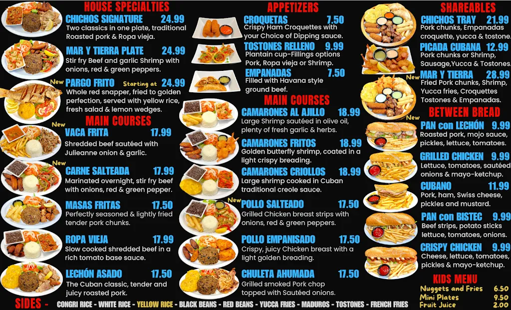 Menu_CHICHOS Sabor A Cuba_Pflugerville, TX_image_old_3