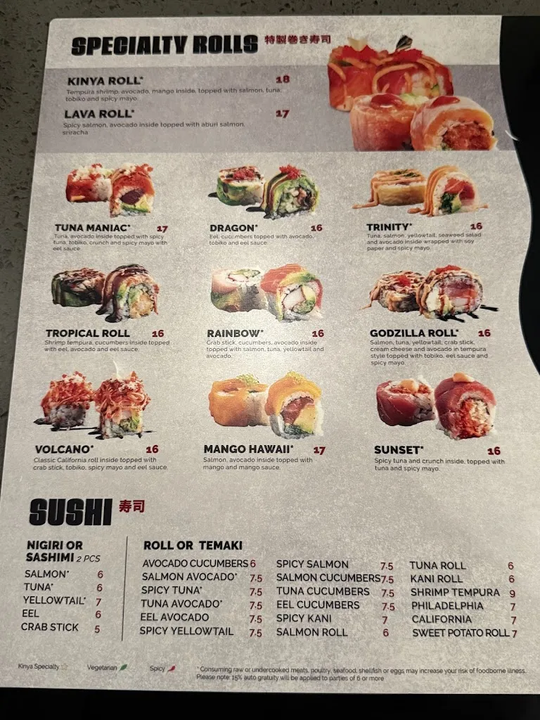 Menu_Kinya Ramen • Sushi • Bar_West Orange, NJ_image_old_3